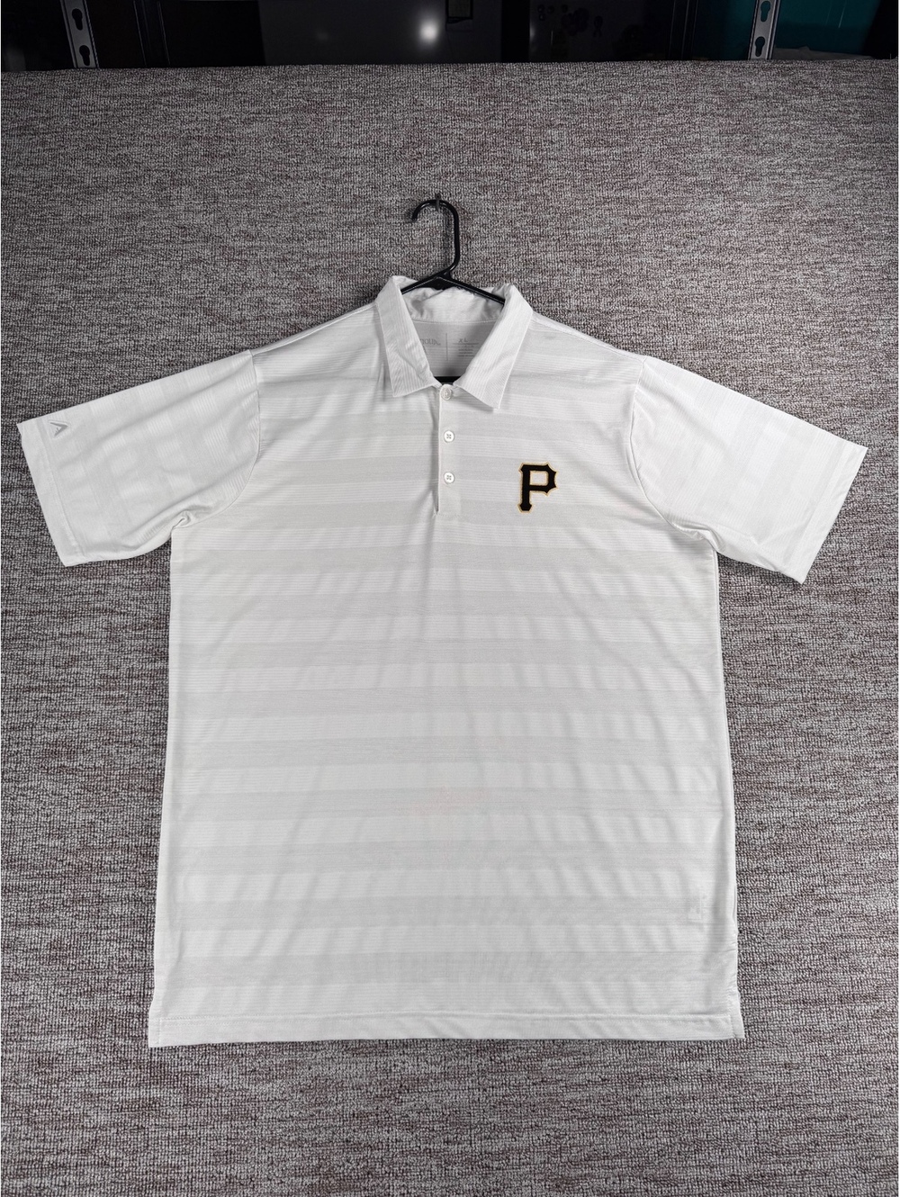 Antigua MLB Polo Pittsburgh Pirates Logo Size XL Gorpcore Performance Golf